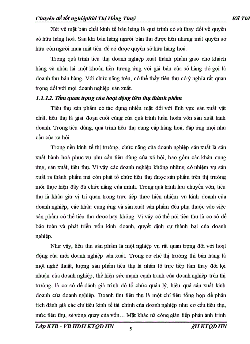 image for page Hoàn thiện hạch toán tiêu thụ thành phẩm và xác định kết quả kinh doanh 1