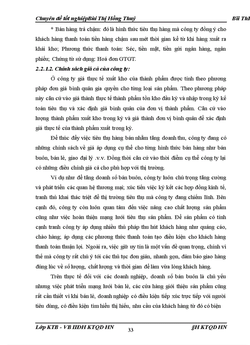 image for page Hoàn thiện hạch toán tiêu thụ thành phẩm và xác định kết quả kinh doanh 1