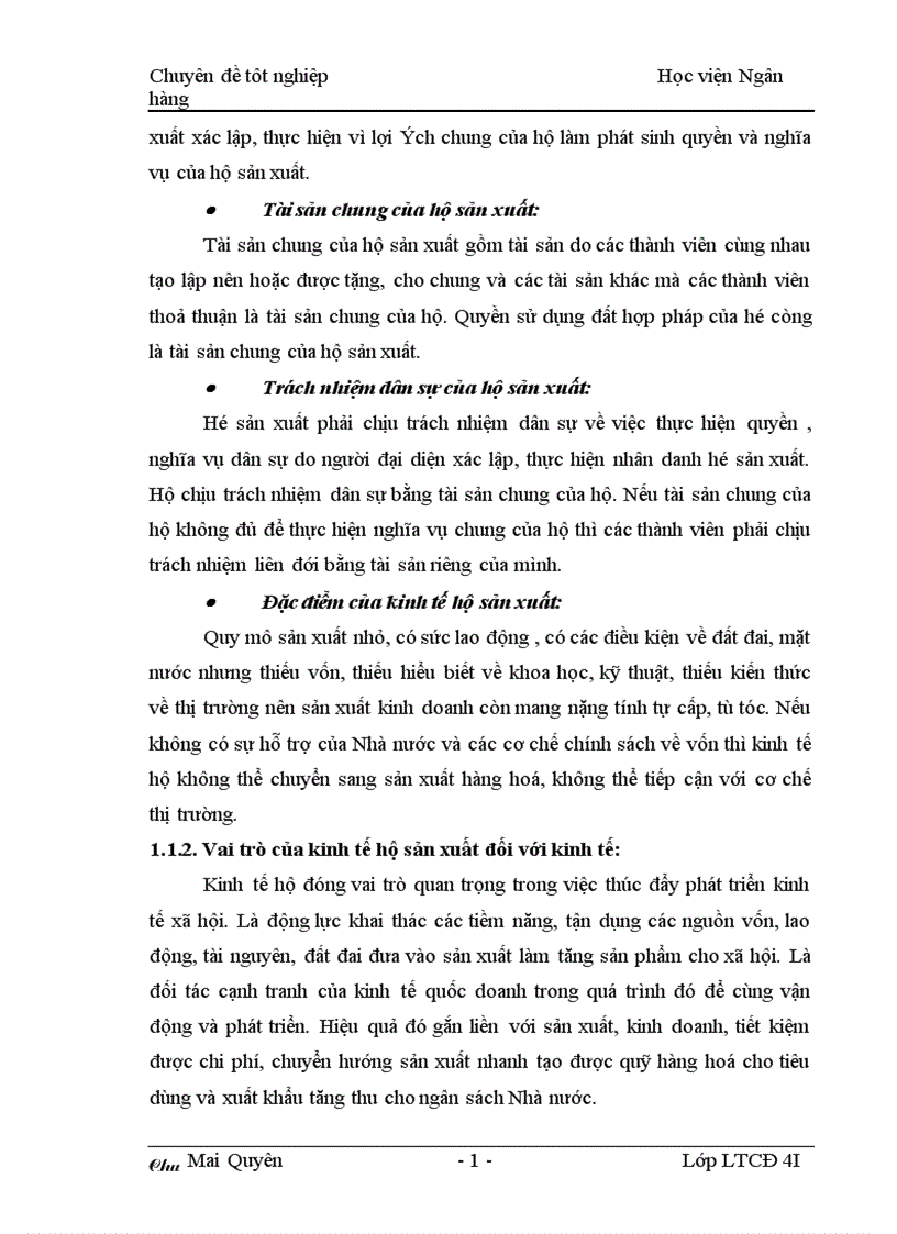 image for page Một số giải pháp nâng cao hiệu quả cho vay đối với hộ sản xuất ở Ngân hàng nông nghiệp huyện Lý Nhân tỉnh Hà Nam