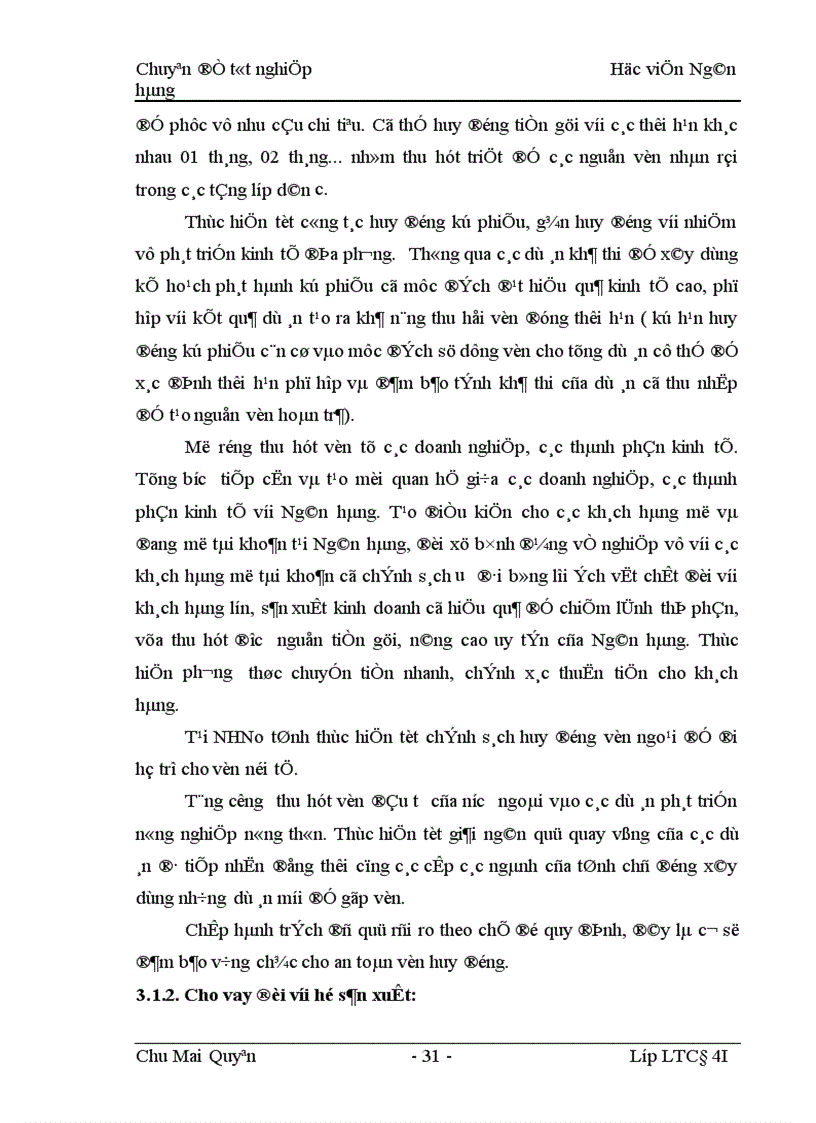 image for page Một số giải pháp nâng cao hiệu quả cho vay đối với hộ sản xuất ở Ngân hàng nông nghiệp huyện Lý Nhân tỉnh Hà Nam
