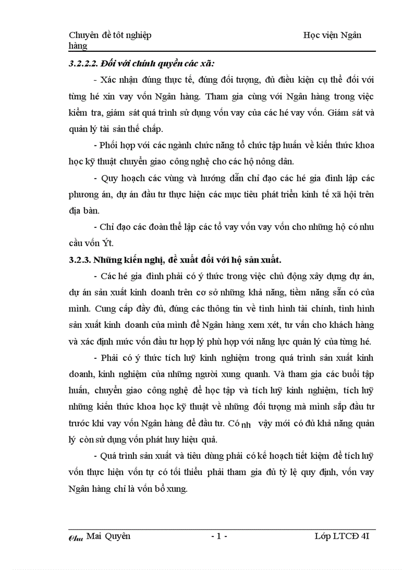 image for page Một số giải pháp nâng cao hiệu quả cho vay đối với hộ sản xuất ở Ngân hàng nông nghiệp huyện Lý Nhân tỉnh Hà Nam