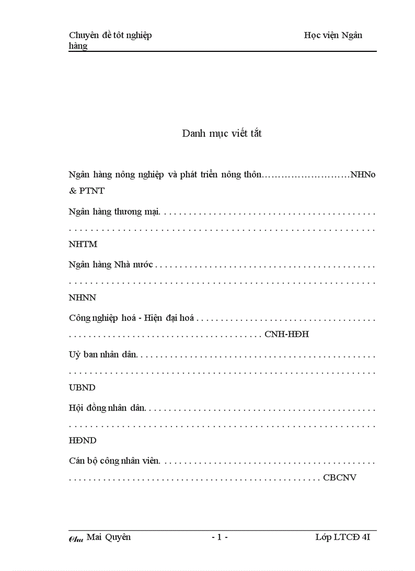 image for page Một số giải pháp nâng cao hiệu quả cho vay đối với hộ sản xuất ở Ngân hàng nông nghiệp huyện Lý Nhân tỉnh Hà Nam