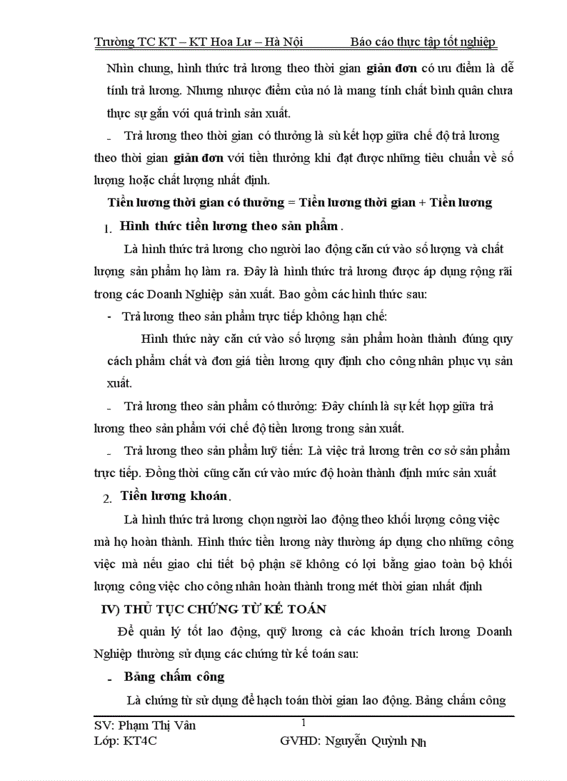 image for page Kế toán tiền lương và các khoản trích theo tiền lương tại Công ty cổ phần Xuân Thành 1