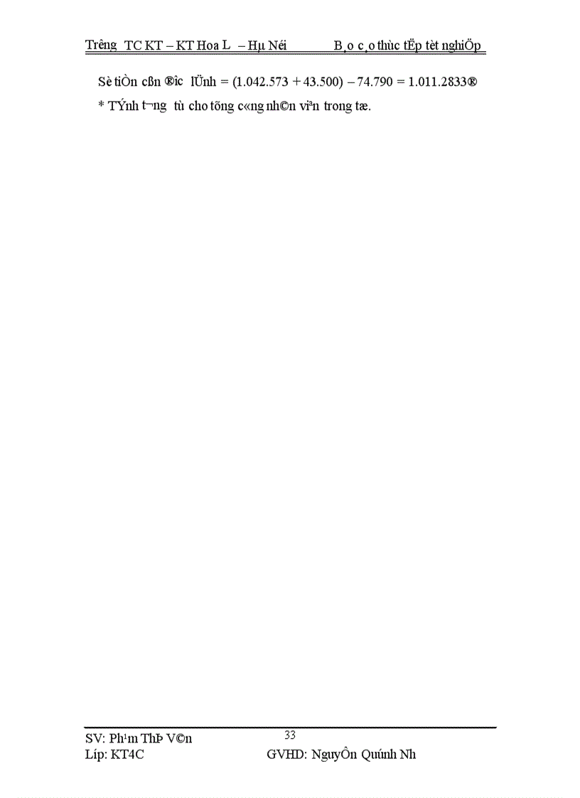 image for page Kế toán tiền lương và các khoản trích theo tiền lương tại Công ty cổ phần Xuân Thành 1