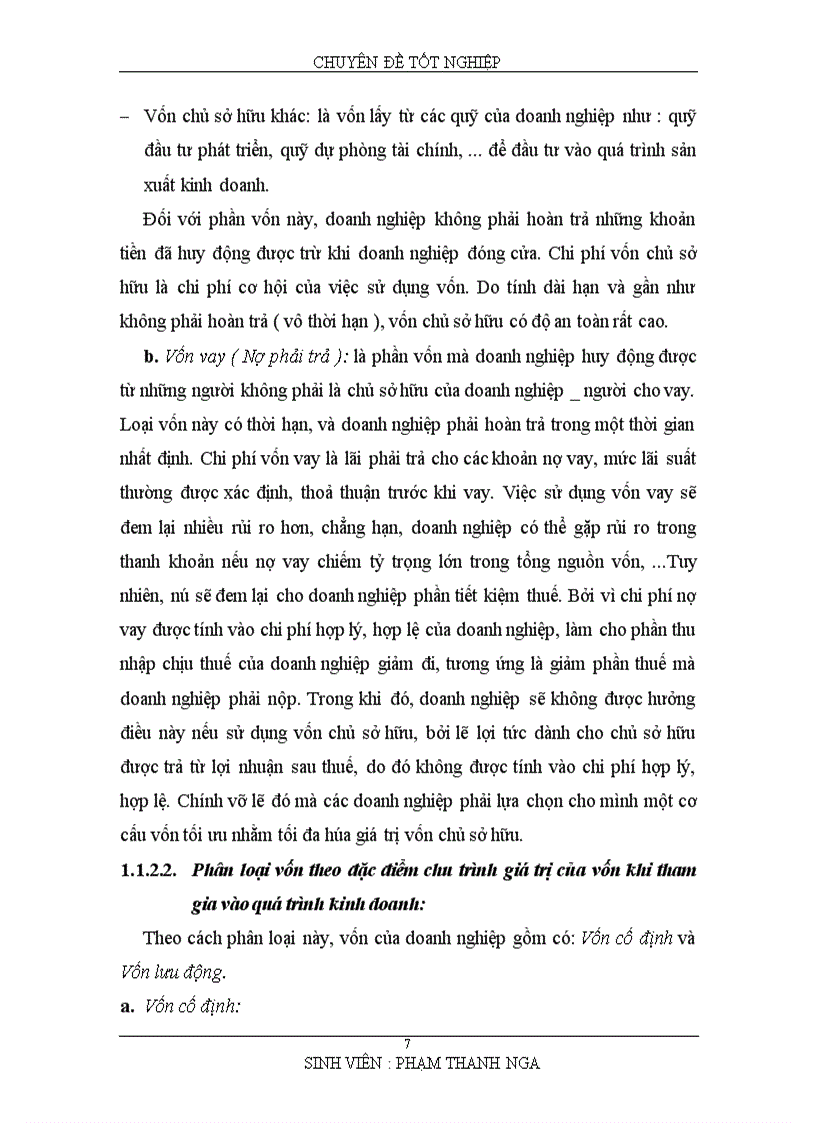 image for page Nâng cao hiệu quả sử dụngvốn tại công ty TNHH Thương Mại Minh Tuấn