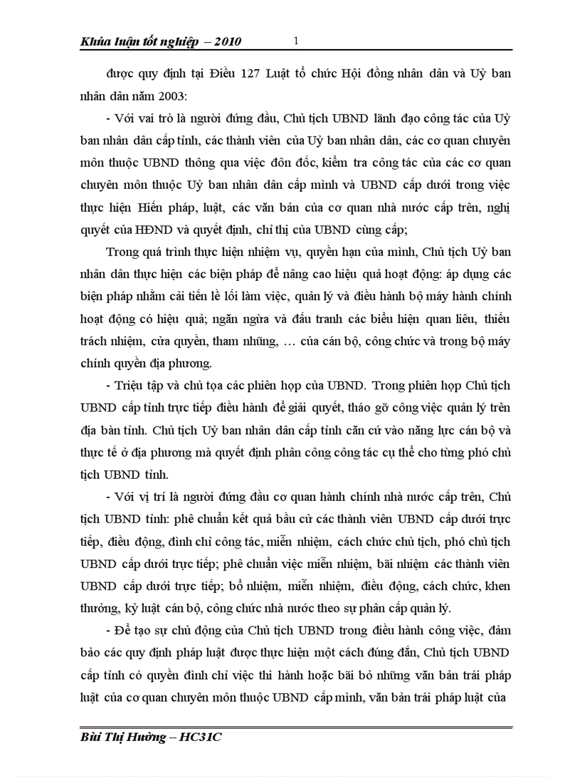 image for page Tổ chức và hoạt động của Uỷ ban nhân dân tỉnh theo pháp luật hiện hành