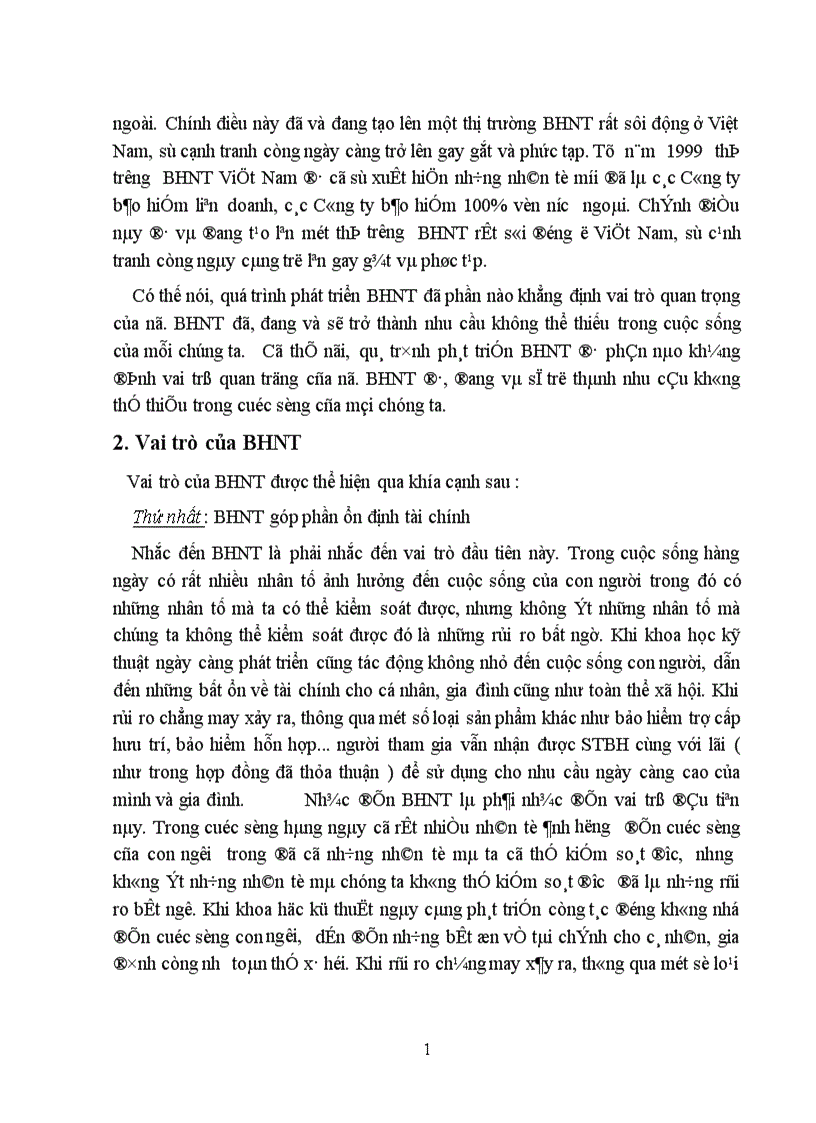 image for page Vấn đề hủy hợp đồng BHNT và các biện pháp hạn chế tình trạng hủy hợp đồng tại Công ty Bảo Việt Nhân thọ Hà Nội 1