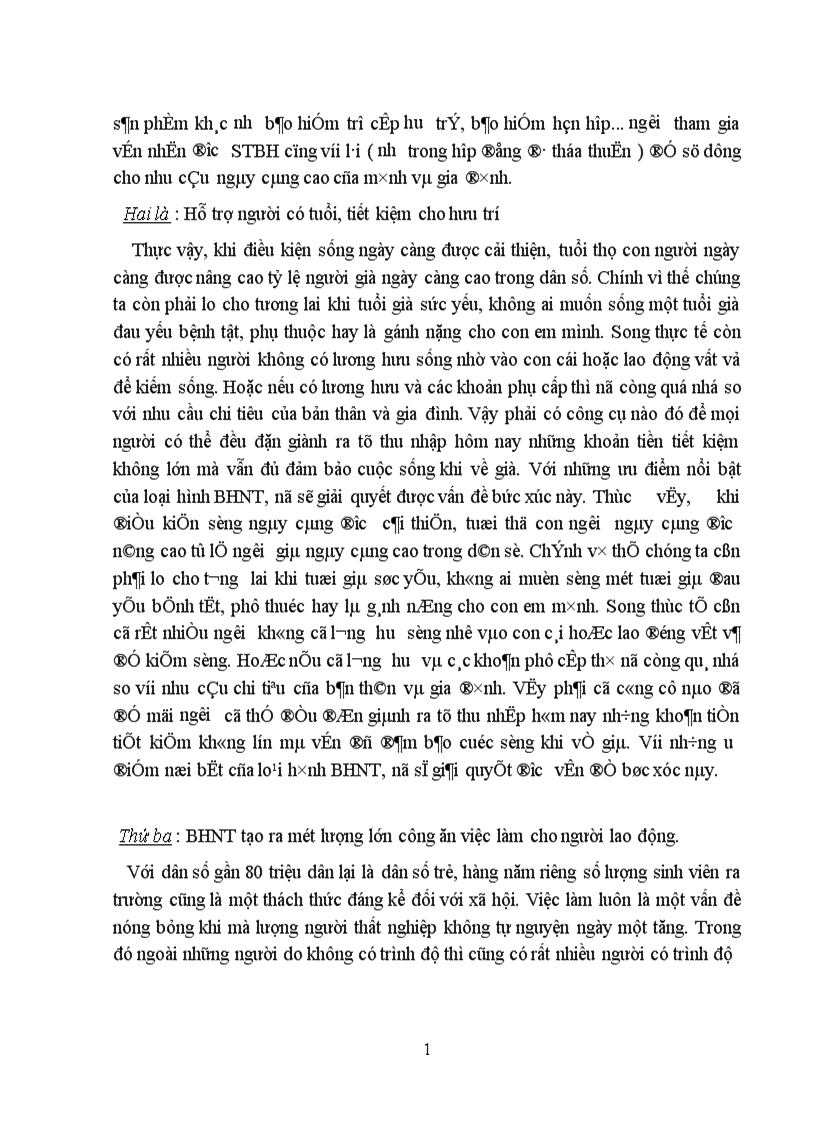image for page Vấn đề hủy hợp đồng BHNT và các biện pháp hạn chế tình trạng hủy hợp đồng tại Công ty Bảo Việt Nhân thọ Hà Nội 1