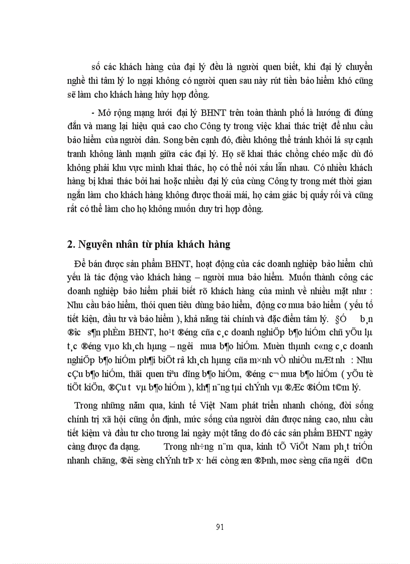 image for page Vấn đề hủy hợp đồng BHNT và các biện pháp hạn chế tình trạng hủy hợp đồng tại Công ty Bảo Việt Nhân thọ Hà Nội 1