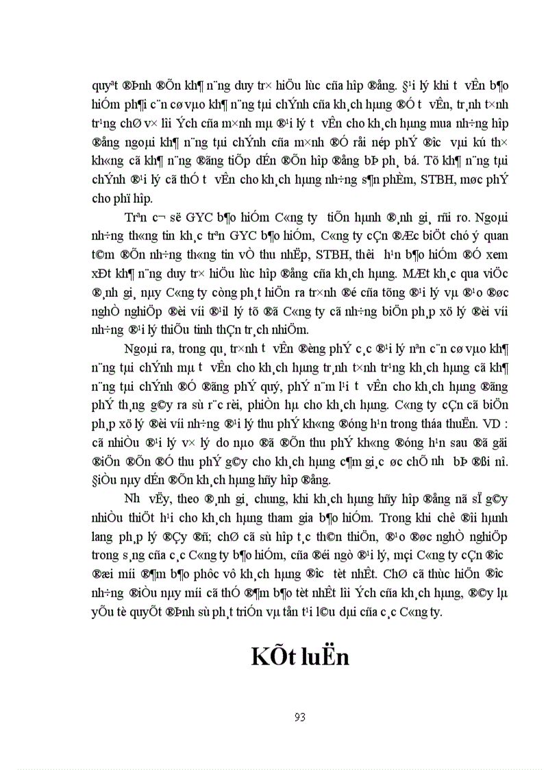 image for page Vấn đề hủy hợp đồng BHNT và các biện pháp hạn chế tình trạng hủy hợp đồng tại Công ty Bảo Việt Nhân thọ Hà Nội 1