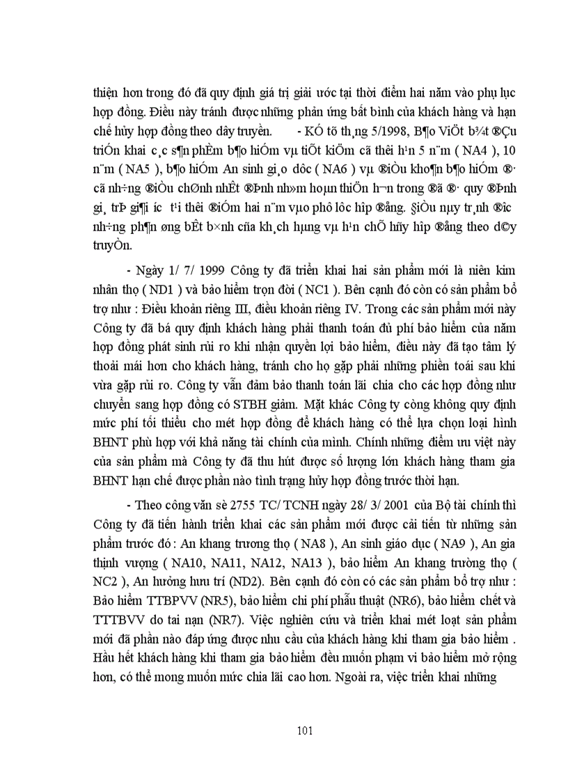 image for page Vấn đề hủy hợp đồng BHNT và các biện pháp hạn chế tình trạng hủy hợp đồng tại Công ty Bảo Việt Nhân thọ Hà Nội 1