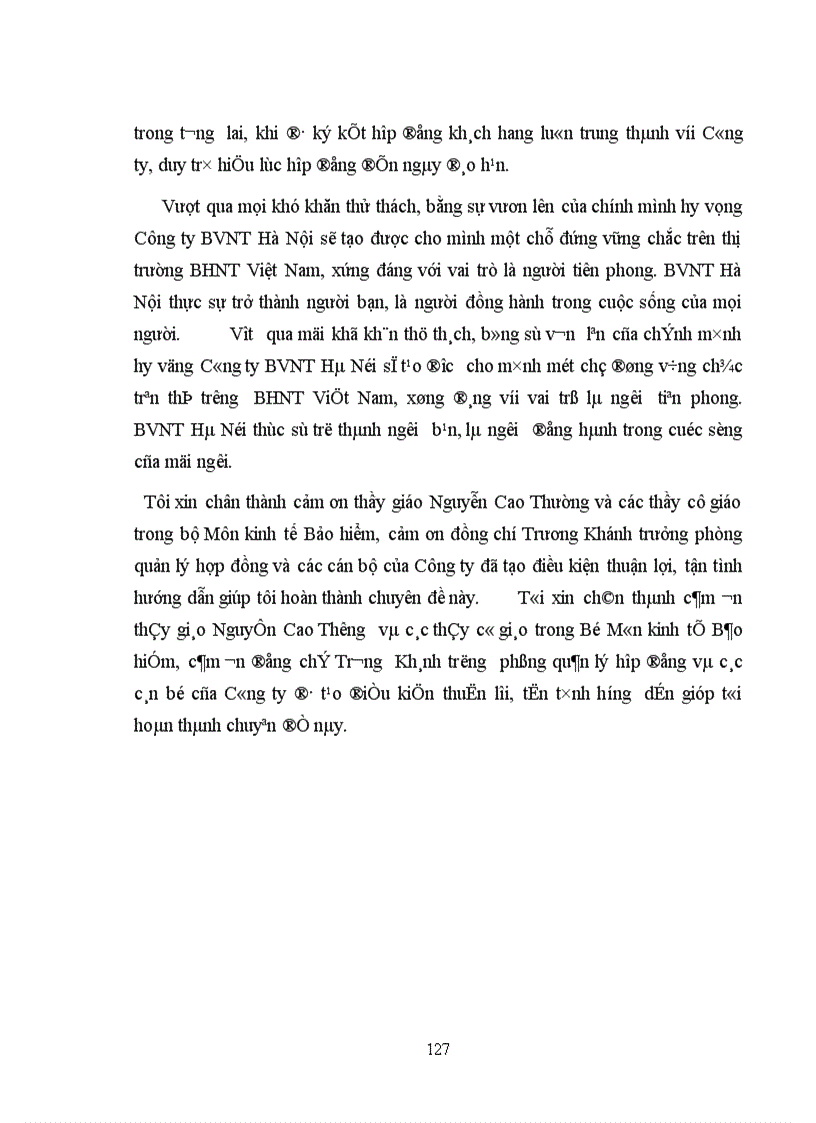 image for page Vấn đề hủy hợp đồng BHNT và các biện pháp hạn chế tình trạng hủy hợp đồng tại Công ty Bảo Việt Nhân thọ Hà Nội 1