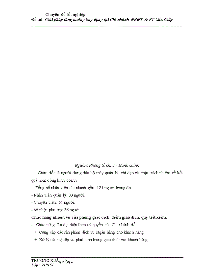 image for page Giải pháp tăng cường huy động vốn tại Chi nhánh Ngân hàng Đầu tư và Phát triển Cầu Giấy 1