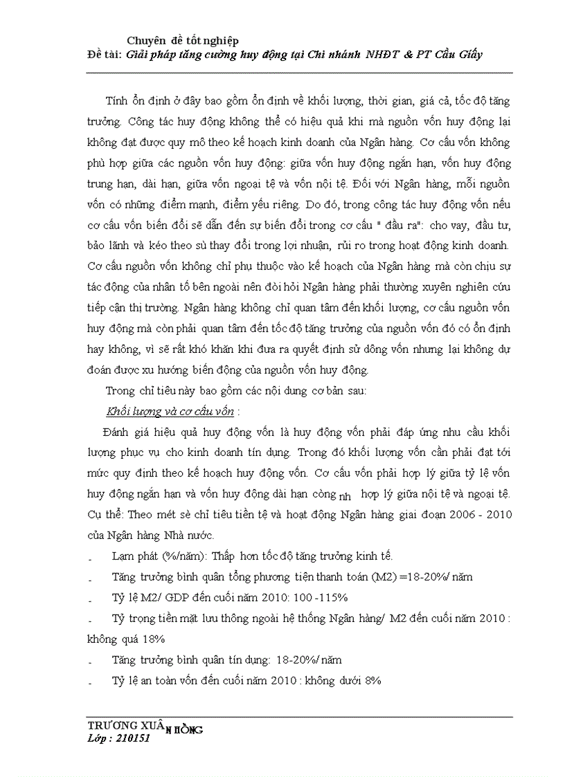 image for page Giải pháp tăng cường huy động vốn tại Chi nhánh Ngân hàng Đầu tư và Phát triển Cầu Giấy 1