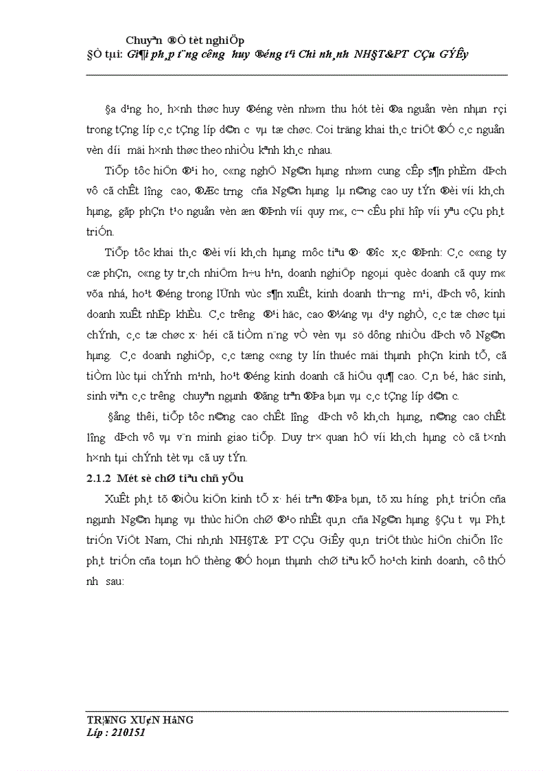 image for page Giải pháp tăng cường huy động vốn tại Chi nhánh Ngân hàng Đầu tư và Phát triển Cầu Giấy 1