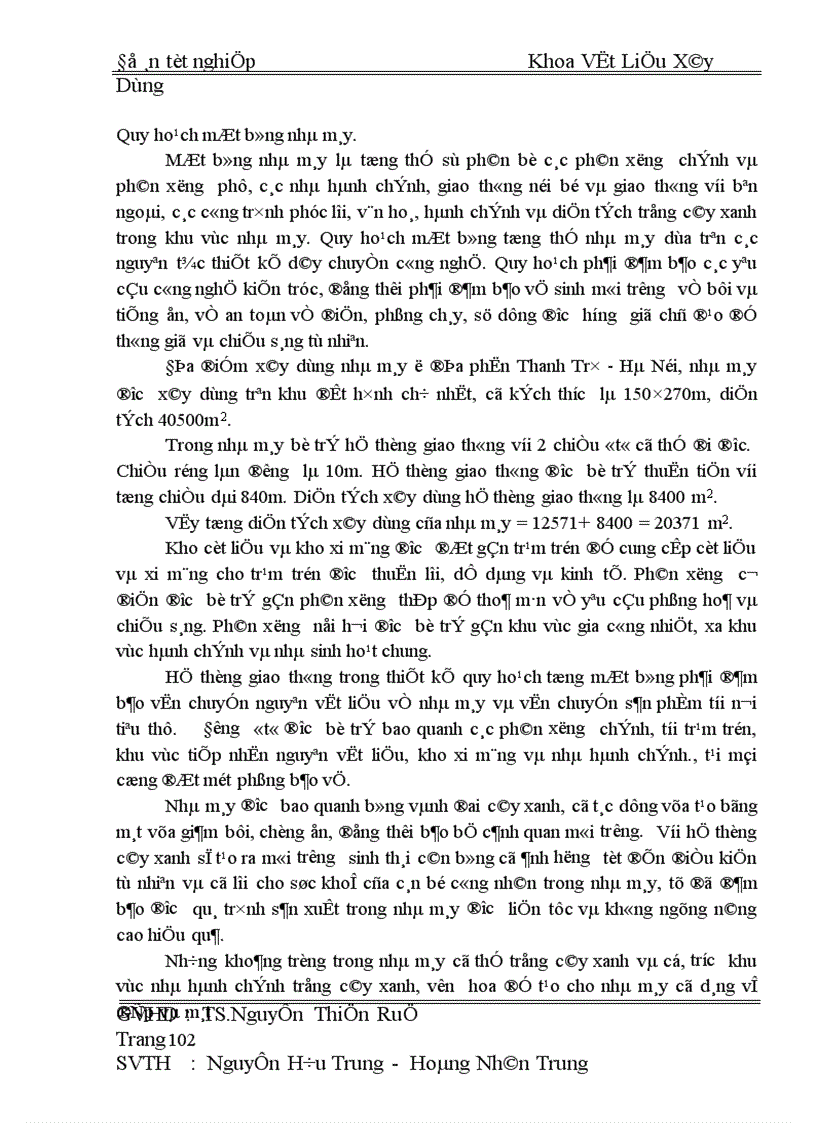 image for page Thiết kế tốt nghiệp nhà máy bêtông 1