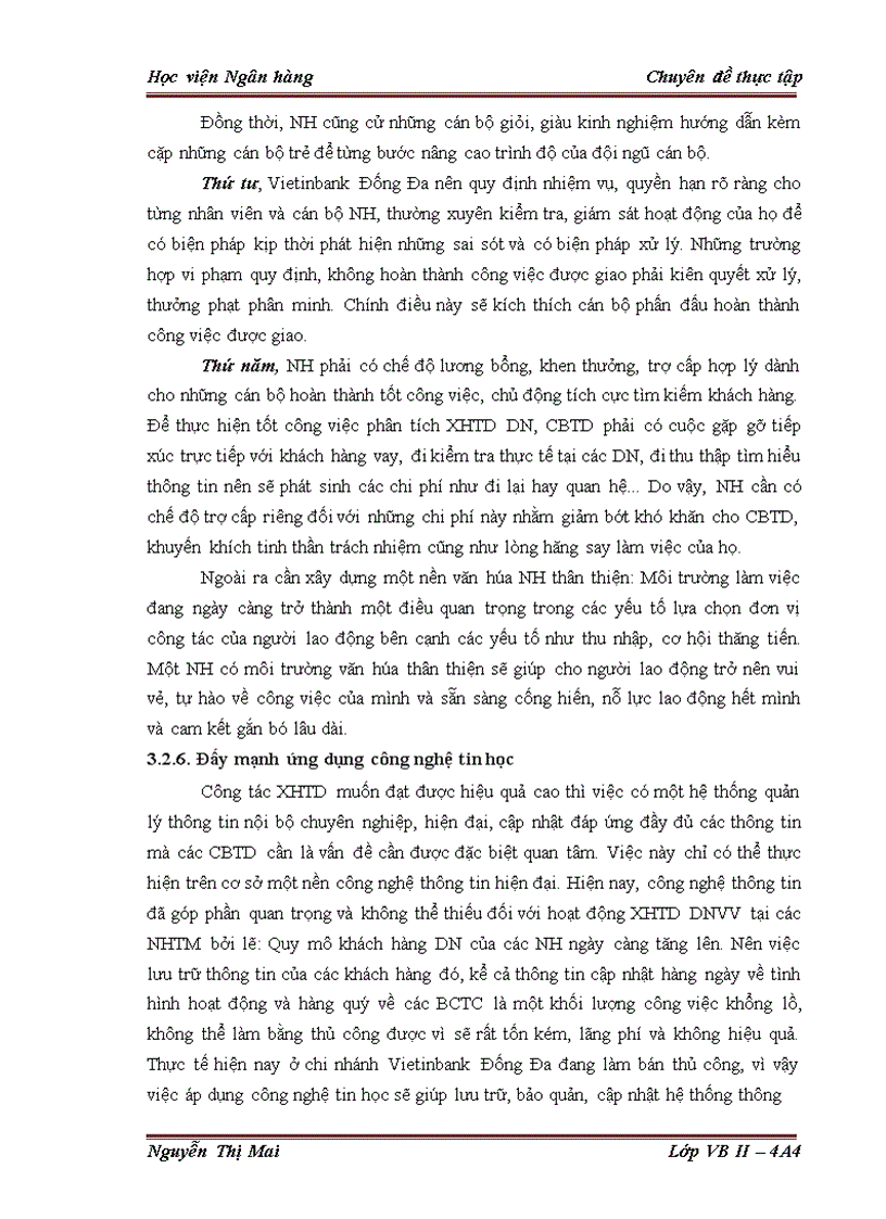 image for page Giải pháp hoàn thiện công tác Xếp hạng tín dụng doanh nghiệp vay vốn tại Chi nhánh Ngân hàng TMCP công thương Đống Đa 1
