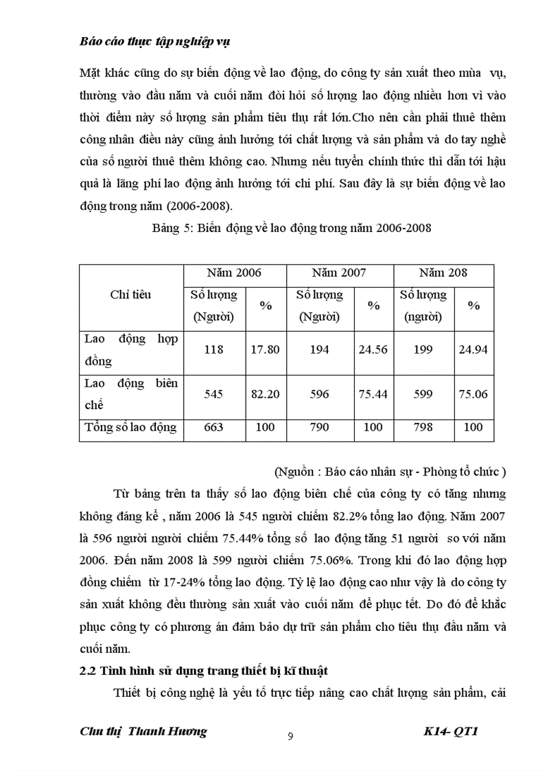 image for page Báo cáo thực tập tổng hợp tại công ty cổ phần bánh kẹo Hải Châu