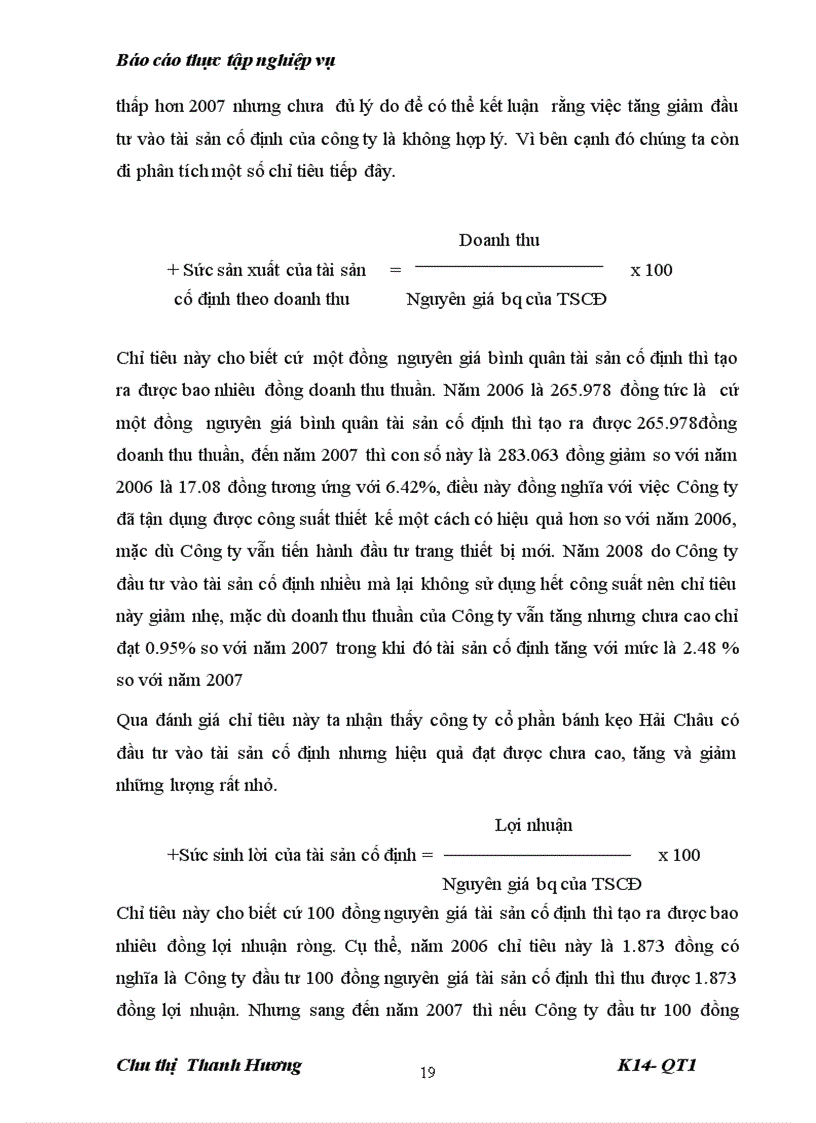 image for page Báo cáo thực tập tổng hợp tại công ty cổ phần bánh kẹo Hải Châu