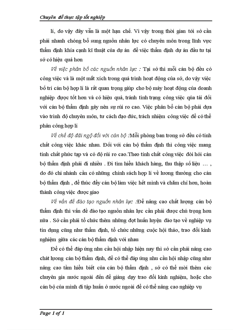 image for page Thẩm định dự án tại sở giao dịch 3 ngân hàng đầu tư và phát triển Việt Nam Thực trạng và giải pháp 1