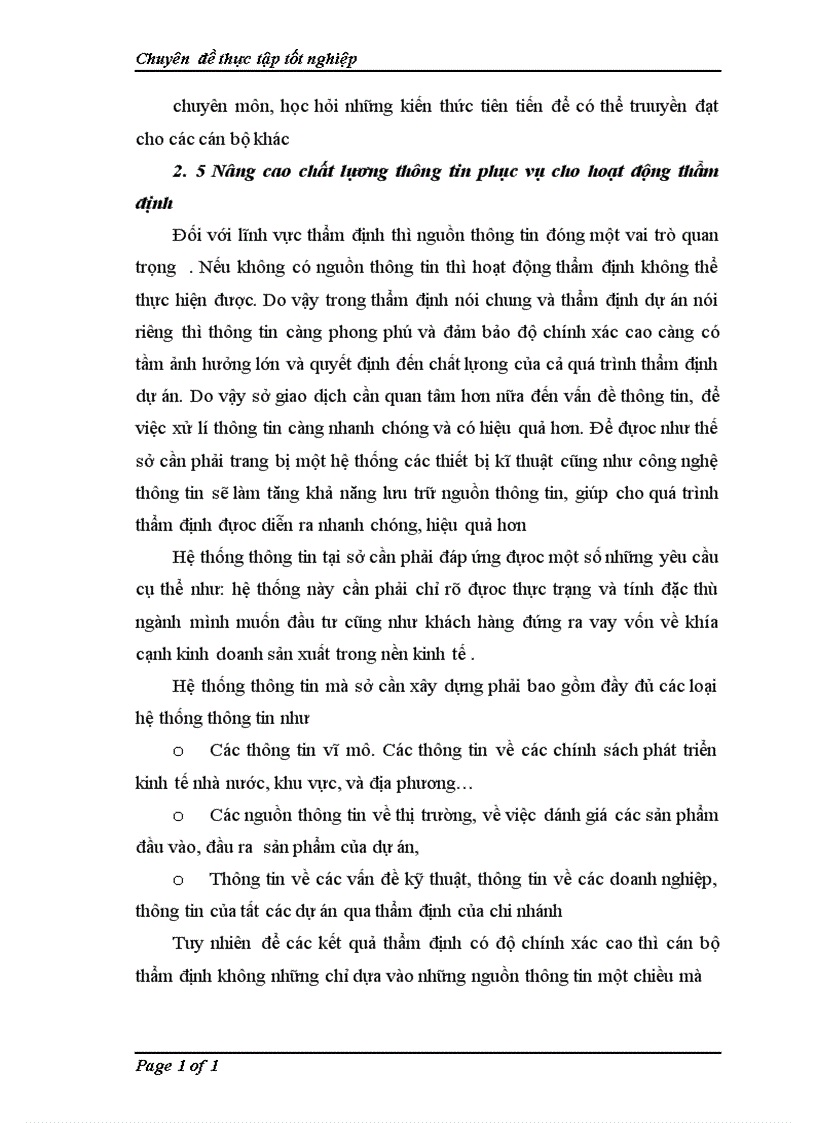 image for page Thẩm định dự án tại sở giao dịch 3 ngân hàng đầu tư và phát triển Việt Nam Thực trạng và giải pháp 1