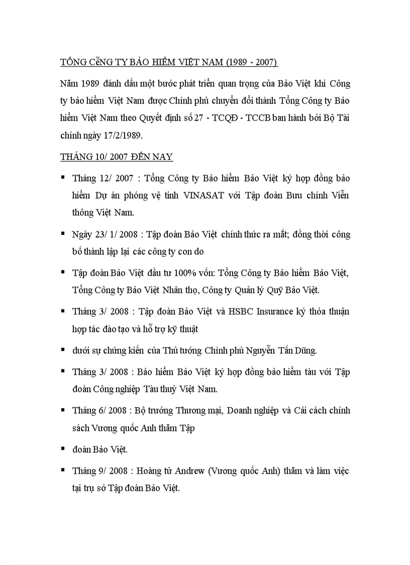 image for page Phân tích môi trường kinh doanh bảo hiểm của Việt Nam Tập đoàn Bảo Việt bằng mô hình SWOT để đưa ra phương hướng chiến lược kinh doanh