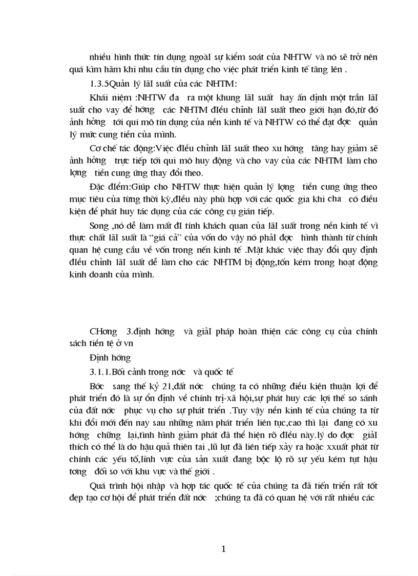 image for page Thực trạng việc sử dụng các công cụ của chính sách tiền tệ ở Việt Nam hiện nay 1