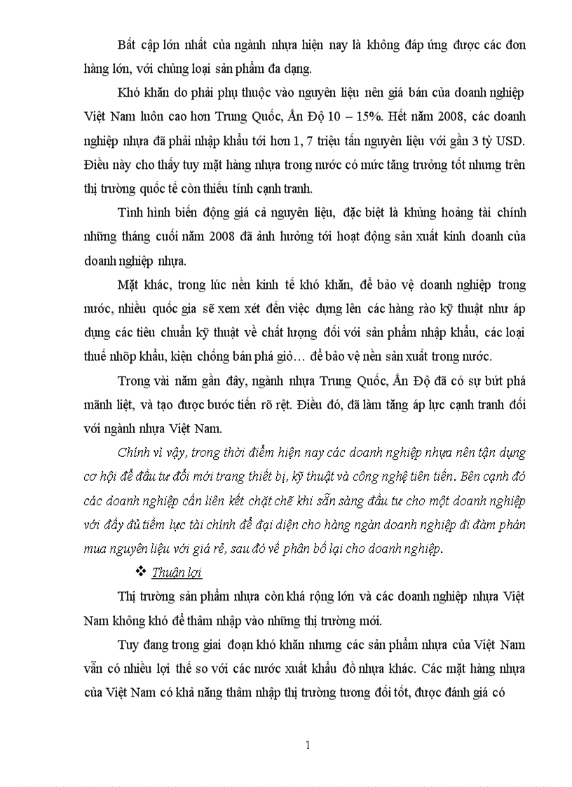 image for page Phân tích tình hình tài chính của công ty cổ phần Nhựa Đồng Nai