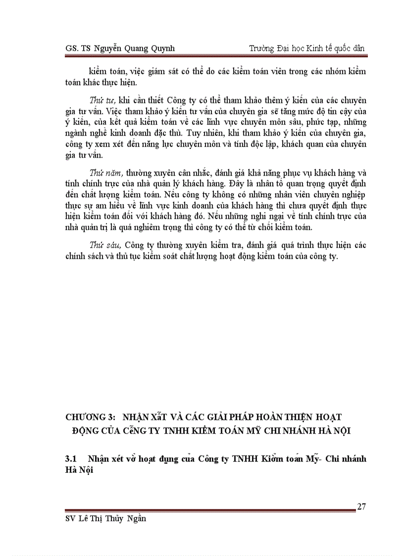 image for page Tổ chức kiểm toán của Công ty TNHH Kiểm toán Mỹ