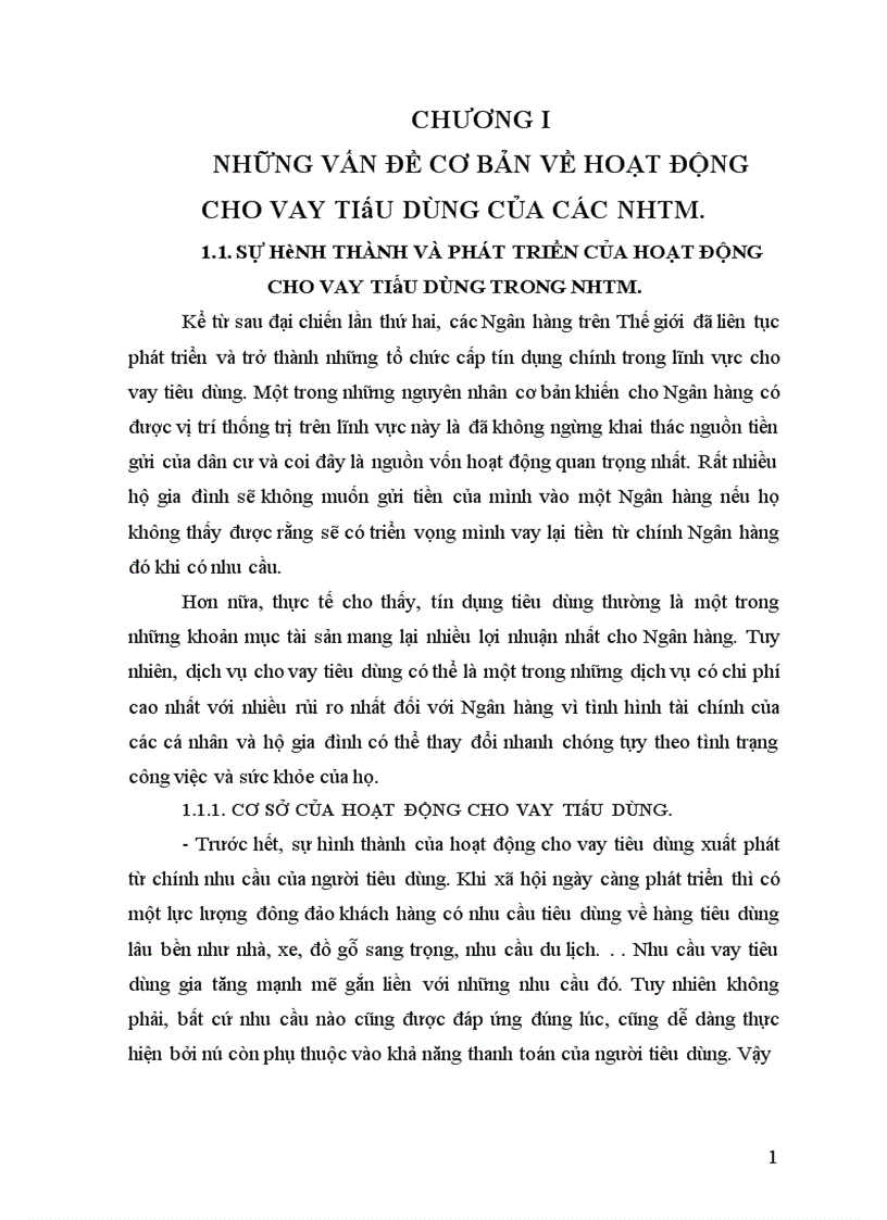 image for page Thực trạng cho vay tiêu dùng tại nhno ptnt hà nội