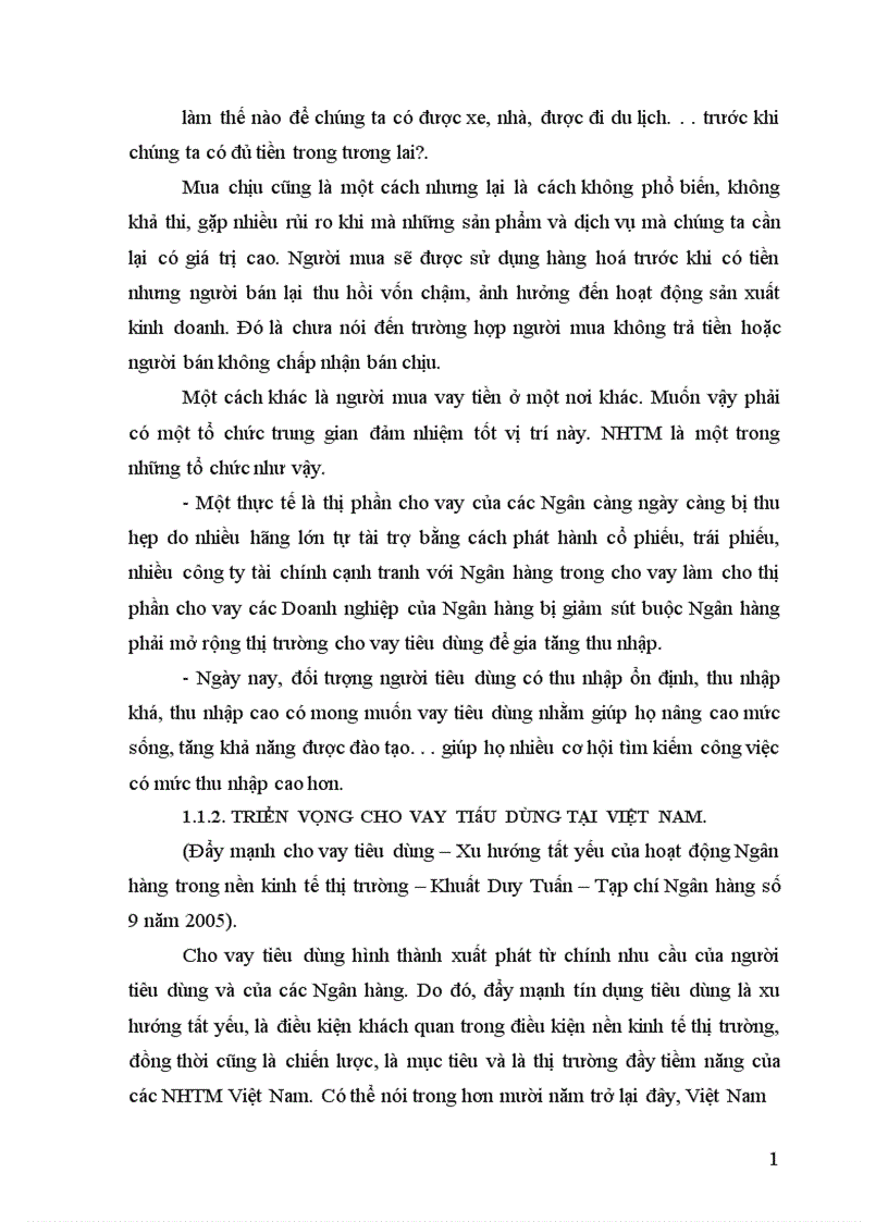 image for page Thực trạng cho vay tiêu dùng tại nhno ptnt hà nội