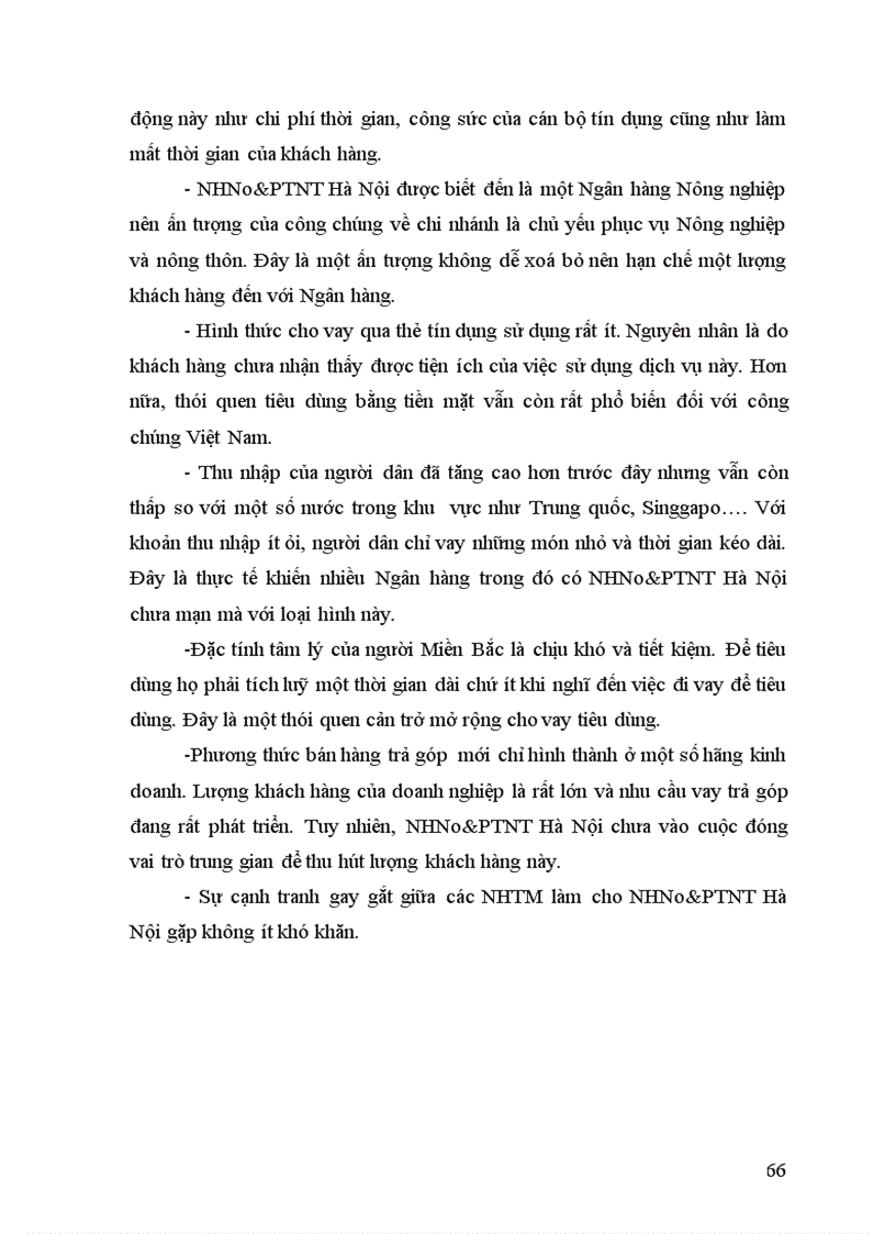 image for page Thực trạng cho vay tiêu dùng tại nhno ptnt hà nội