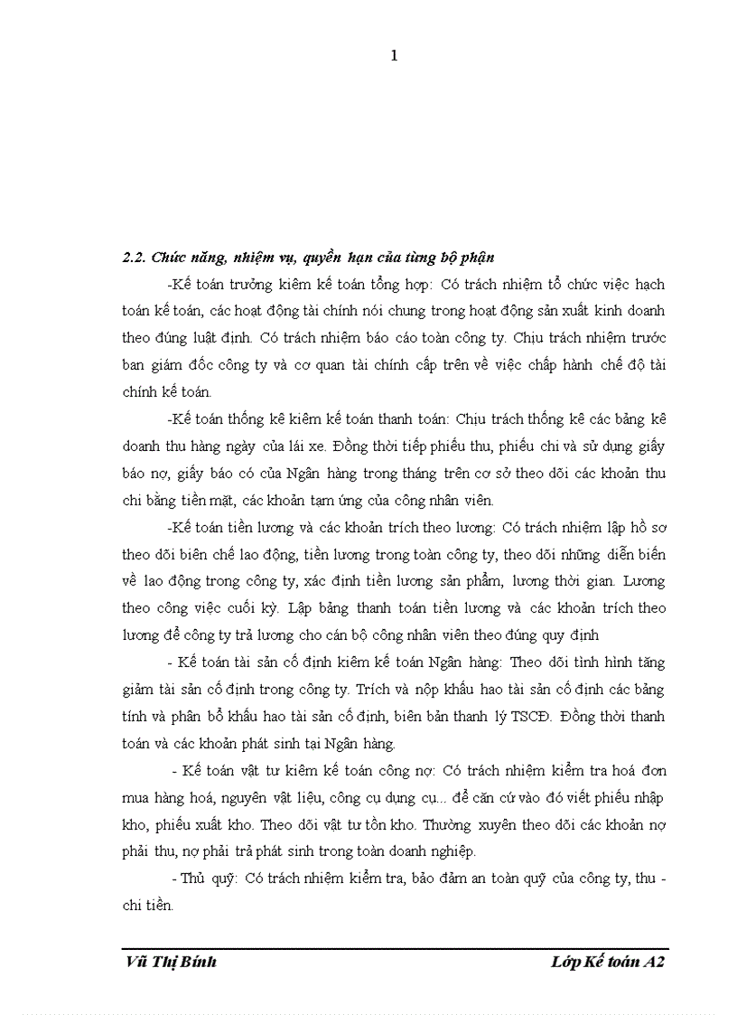 image for page Tổ chức công tác kế toán tại công ty cổ phần đầu tư và thương mại V I S T A R