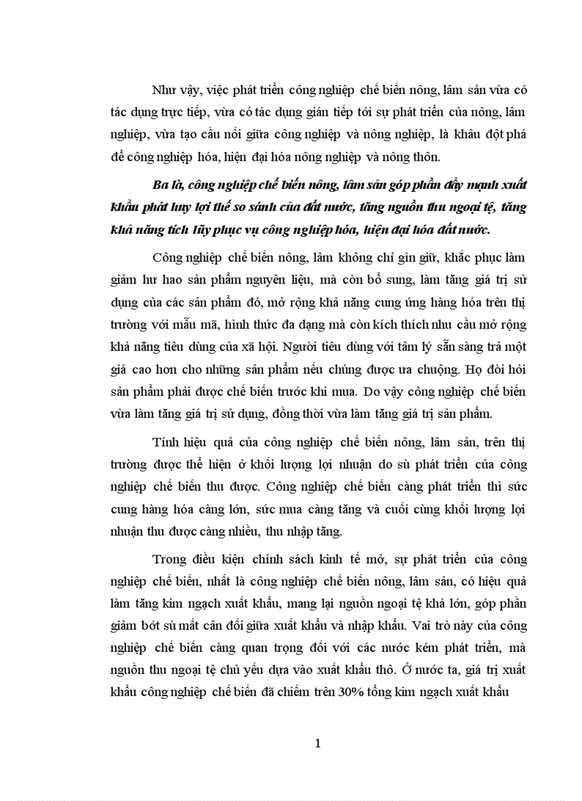 image for page Phát triển công nghiệp chế biến nông lâm sản ở thành phố Hồ Chí Minh 1