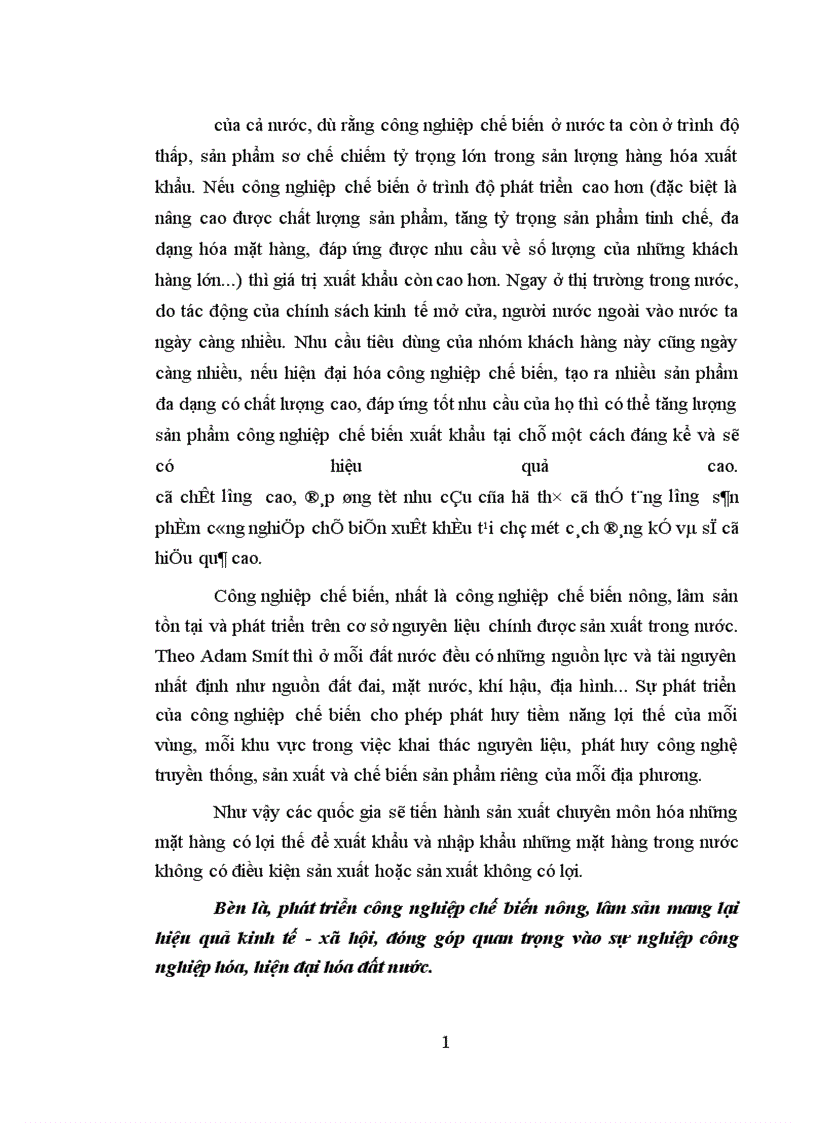 image for page Phát triển công nghiệp chế biến nông lâm sản ở thành phố Hồ Chí Minh 1