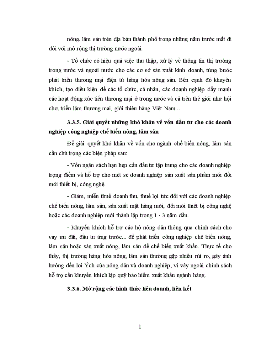 image for page Phát triển công nghiệp chế biến nông lâm sản ở thành phố Hồ Chí Minh 1