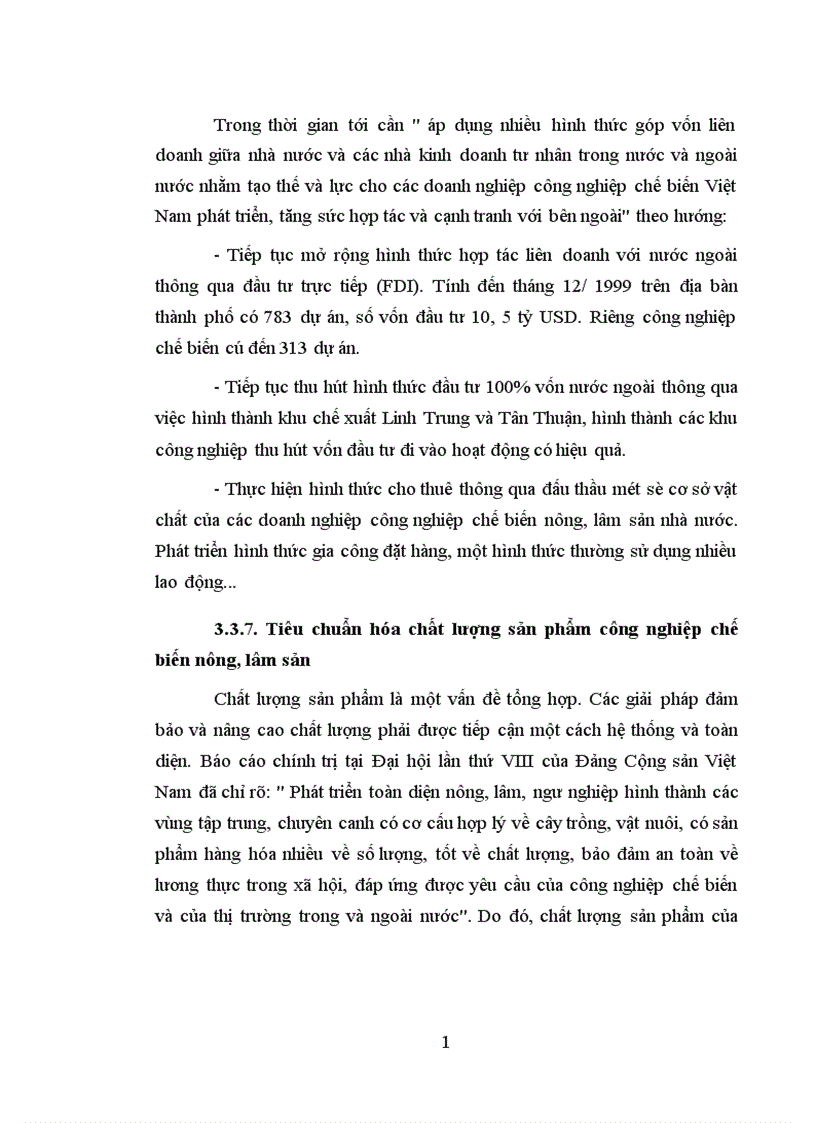 image for page Phát triển công nghiệp chế biến nông lâm sản ở thành phố Hồ Chí Minh 1