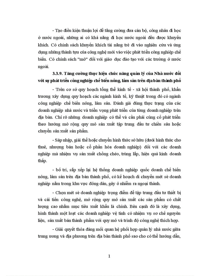 image for page Phát triển công nghiệp chế biến nông lâm sản ở thành phố Hồ Chí Minh 1