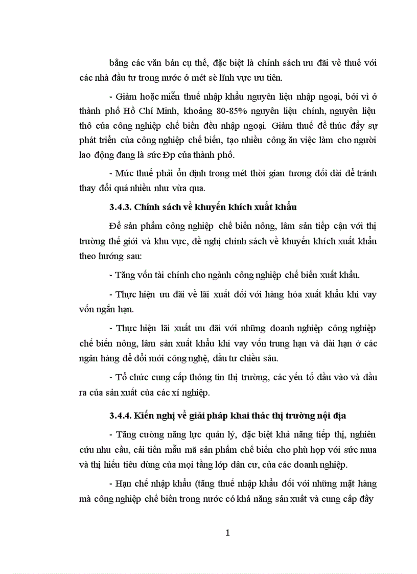 image for page Phát triển công nghiệp chế biến nông lâm sản ở thành phố Hồ Chí Minh 1