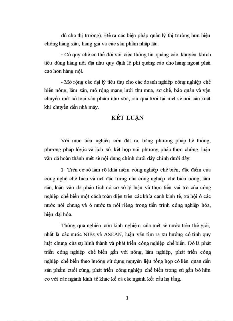 image for page Phát triển công nghiệp chế biến nông lâm sản ở thành phố Hồ Chí Minh 1