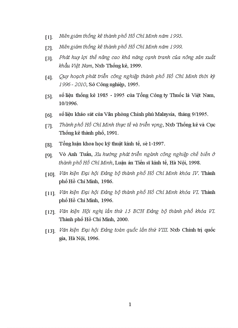 image for page Phát triển công nghiệp chế biến nông lâm sản ở thành phố Hồ Chí Minh 1