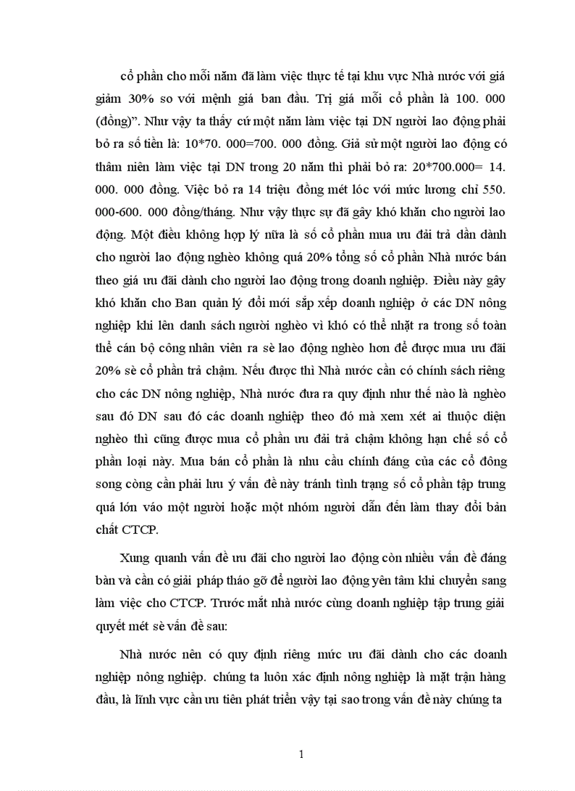 image for page Thực trạng và một số giải pháp đẩy nhanh tiến trình CPH các DNNN trực thuộc Sở Nông nghiệp PTNT Hà Nội