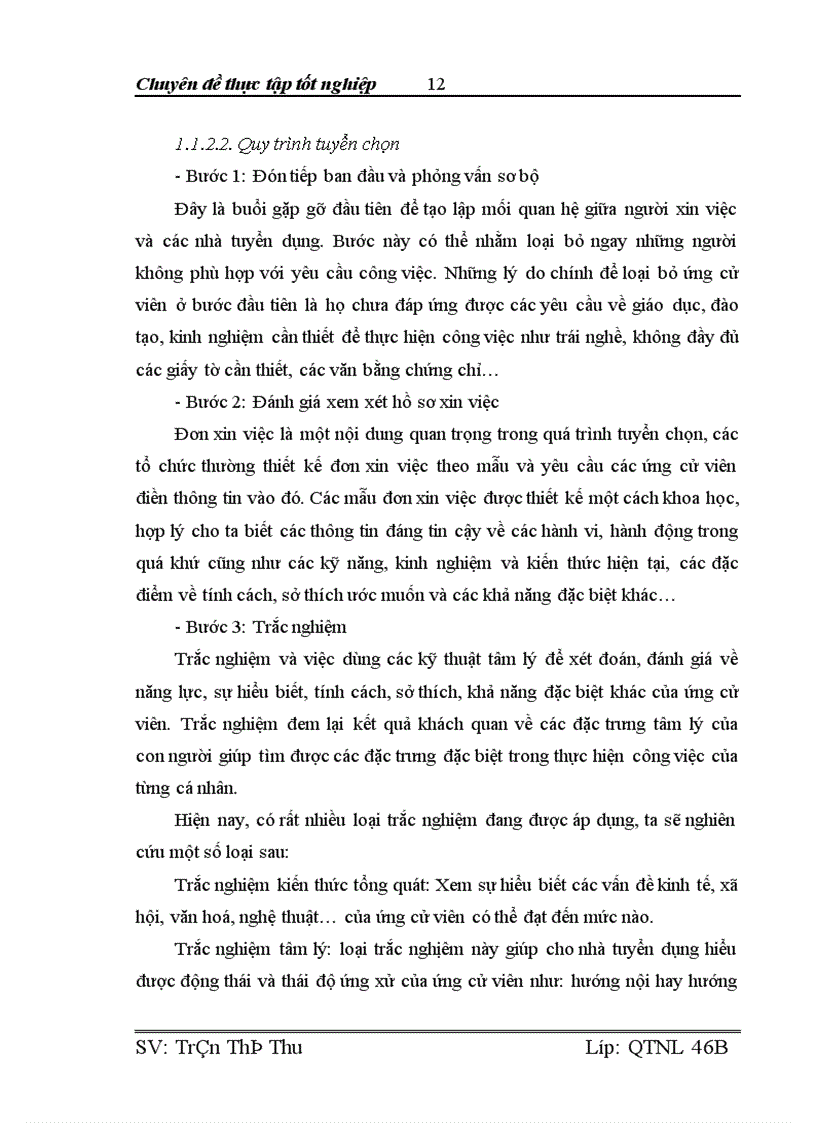 image for page Hoàn thiện công tác tuyển mộ tuyển chọn tại Công ty TNHH Công nghiệp chính xác Việt Nam 1