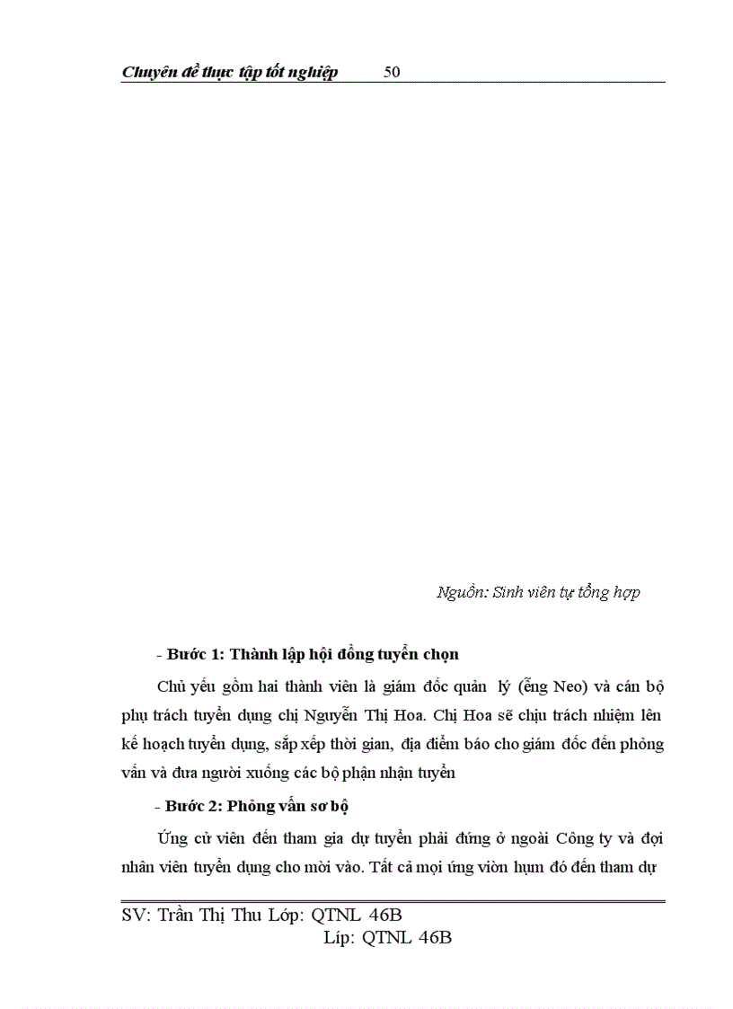 image for page Hoàn thiện công tác tuyển mộ tuyển chọn tại Công ty TNHH Công nghiệp chính xác Việt Nam 1