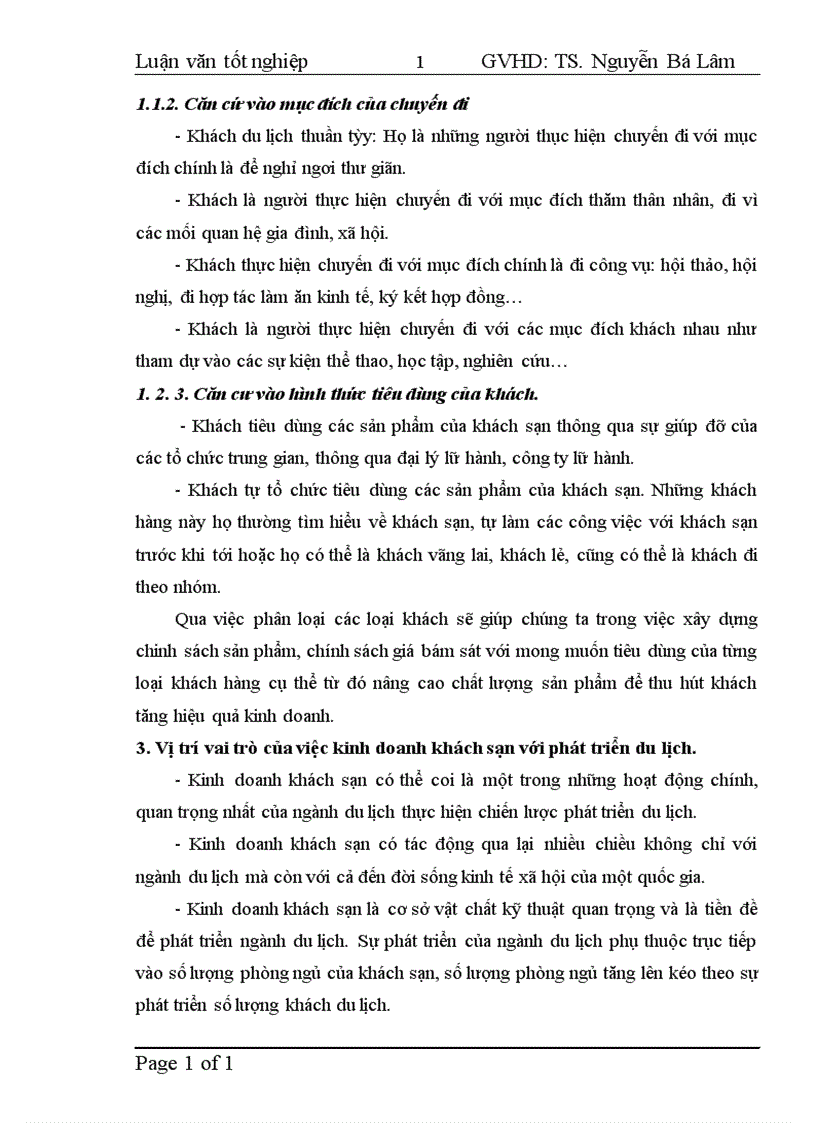 image for page Thực trạng và giải pháp nâng cao chất lượng sản phẩm tại khách sạn Sông Lô