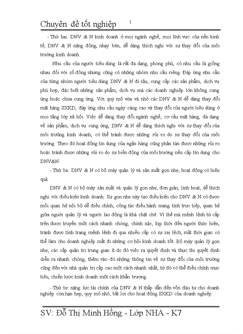 image for page Giải pháp mở rộng tín dụng ngân hàng đối với DNV N tại NHĐT PT Quang Trung 1