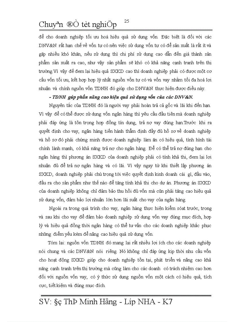 image for page Giải pháp mở rộng tín dụng ngân hàng đối với DNV N tại NHĐT PT Quang Trung 1