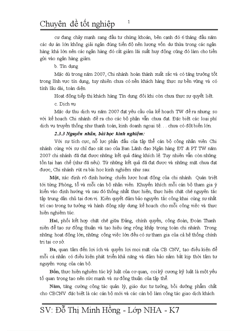 image for page Giải pháp mở rộng tín dụng ngân hàng đối với DNV N tại NHĐT PT Quang Trung 1