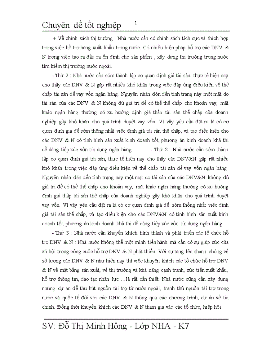 image for page Giải pháp mở rộng tín dụng ngân hàng đối với DNV N tại NHĐT PT Quang Trung 1