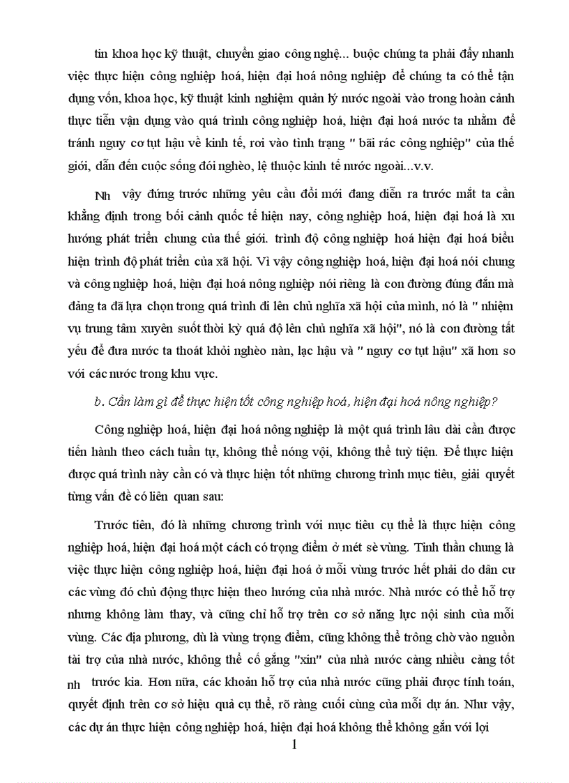 image for page Công nghiệp hoá hiện đại hoá nông nghiệp nông thôn ở nước ta